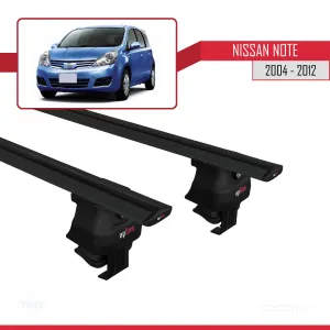 Nissan Note / Versa 2004-2012 Arası ile uyumlu ACE-4 Ara Atkı Tavan Barı SİYAH thumb 4