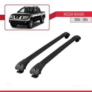 Nissan Navara 2004-2014 Arası ile uyumlu ACE-1 Ara Atkı Tavan Barı SİYAH thumb 3