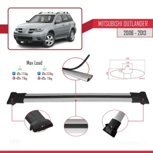 sı ile Uyumlu FLY Model Ara Atkı Tavan Barı GRİ 3 ADET BAR thumb 4