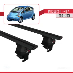 Mitsubishi I-Miev 2010-2021 Arası ile uyumlu ACE-4 Ara Atkı Tavan Barı SİYAH thumb 4