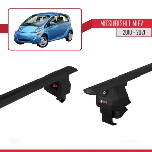 Mitsubishi I-Miev 2010-2021 Arası ile uyumlu ACE-4 Ara Atkı Tavan Barı SİYAH thumb 5