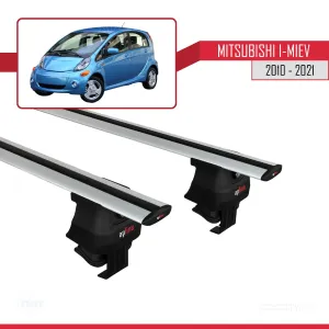 Mitsubishi I-Miev 2010-2021 Arası ile uyumlu ACE-4 Ara Atkı Tavan Barı GRİ thumb 2