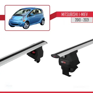 Mitsubishi I-Miev 2010-2021 Arası ile uyumlu ACE-4 Ara Atkı Tavan Barı GRİ thumb 3