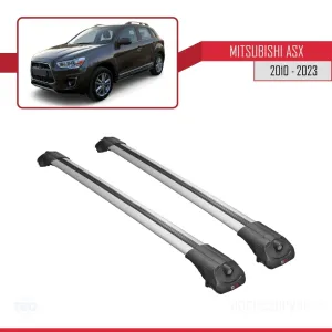 Mitsubishi ASX 2010-2023 Arası ile uyumlu ACE-1 Ara Atkı Tavan Barı GRİ thumb 3