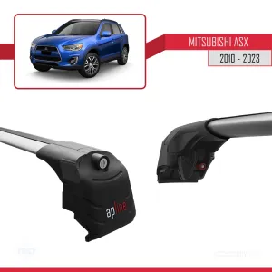 Mitsubishi ASX / RVR (MK3) 2010-2023 Arası ile uyumlu ACE-2 Ara Atkı Tavan Barı GRİ thumb 4