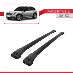Mini Countryman (F60) 2017-2023 Arası ile uyumlu ACE-1 Ara Atkı Tavan Barı SİYAH thumb 3