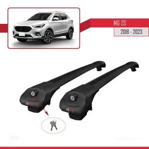 MG ZS 2018 ve Sonrası ile Uyumlu ACE-1 Ara Atkı Tavan Barı SİYAH thumb 4