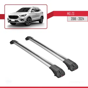 MG ZS 2018 ve Sonrası ile Uyumlu ACE-1 Ara Atkı Tavan Barı GRİ thumb 3