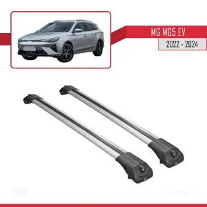MG MG5 EV 2022 ve sonrası ile uyumlu ACE-1 Ara Atkı Tavan Barı GRİ thumb 3