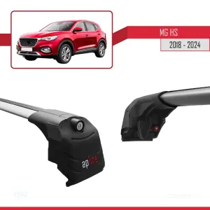 MG HS 2018 ve Sonrası ile uyumlu ACE-2 Ara Atkı Tavan Barı GRİ thumb 5