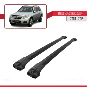 Mercedes GLK (X204) 2008-2015 Arası ile uyumlu ACE-1 Ara Atkı Tavan Barı SİYAH thumb 3