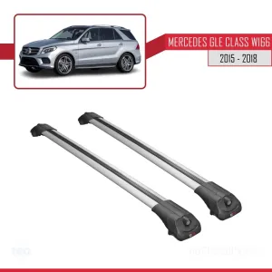 Mercedes GLE Class (W166) 2015-2018 Arası ile uyumlu ACE-1 Ara Atkı Tavan Barı GRİ thumb 3