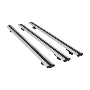 Mercedes E Class S211 2004-2009 Arası ile uyumlu Basic Model Ara Atkı Tavan Barı GRİ 3 ADET thumb 1