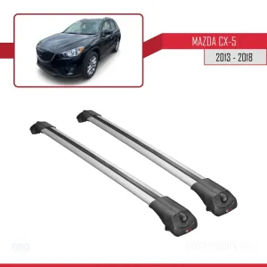 Mazda CX-5 2013-2018 Arası ile uyumlu ACE-1 Ara Atkı Tavan Barı GRİ thumb 3