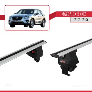 Mazda Cx-5 (KE) 2012-2015 Arası ile uyumlu ACE-4 Ara Atkı Tavan Barı GRİ thumb 3
