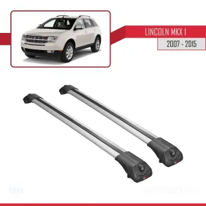 Lincoln MKX 2007-2015 Arası ile uyumlu ACE-1 Ara Atkı Tavan Barı GRİ thumb 3
