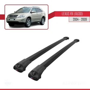 Lexus RX (XU30) 2004-2009 Arası ile uyumlu ACE-1 Ara Atkı Tavan Barı SİYAH thumb 3