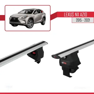 Lexus NX (AZ10) 2015-2021 Arası ile uyumlu ACE-4 Ara Atkı Tavan Barı GRİ thumb 3