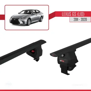 Lexus GS (L10) 2011-2020 Arası ile uyumlu ACE-4 Ara Atkı Tavan Barı SİYAH thumb 5