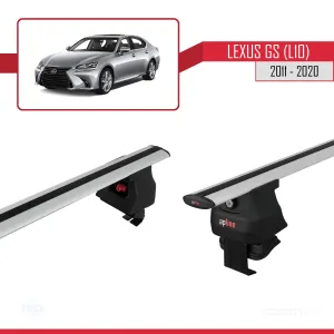 Lexus GS (L10) 2011-2020 Arası ile uyumlu ACE-4 Ara Atkı Tavan Barı GRİ thumb 3