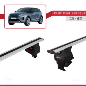 Land Rover Range Rover Evoque II (L551) 2019 ve Sonrası ile uyumlu ACE-4 Ara Atkı Tavan Barı GRİ thumb 4