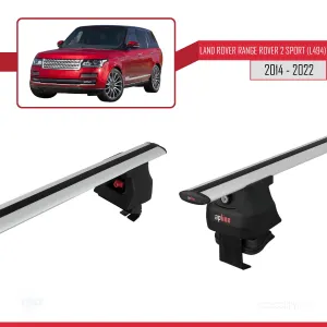 Land Rover Range Rover 2 Sport (L494) 2014-2022 Arası ile uyumlu ACE-4 Ara Atkı Tavan Barı GRİ thumb 3