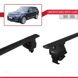 Land Rover Rang Rover 4 (L405) 2012-2021 Arası ile uyumlu ACE-4 Ara Atkı Tavan Barı SİYAH thumb 5