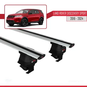 Land Rover Discovery Sport 2 2019 ve Sonrası ile uyumlu ACE-4 Ara Atkı Tavan Barı GRİ thumb 3