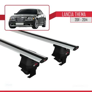 Lancia Thema 2011-2014 Arası ile uyumlu ACE-4 Ara Atkı Tavan Barı GRİ thumb 2