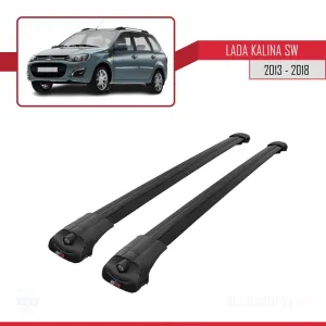Lada Kalina SW 2013-2018 Arası ile uyumlu ACE-1 Ara Atkı Tavan Barı SİYAH thumb 3
