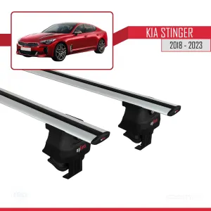 Kia Stinger 2018-2023 Arası ile uyumlu ACE-4 Ara Atkı Tavan Barı GRİ thumb 2