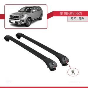 Kia Mohave (HM2) 2020 ve Sonrası ile uyumlu ACE-1 Ara Atkı Tavan Barı SİYAH thumb 4
