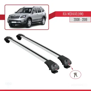 Kia Mohave (HM) 2008-2019 Arası ile uyumlu ACE-1 Ara Atkı Tavan Barı GRİ thumb 4