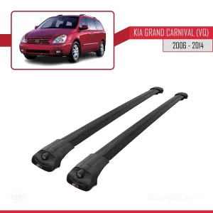 Kia Grand Carnival (VQ) 2006-2014 Arası ile uyumlu ACE-1 Ara Atkı Tavan Barı SİYAH thumb 3