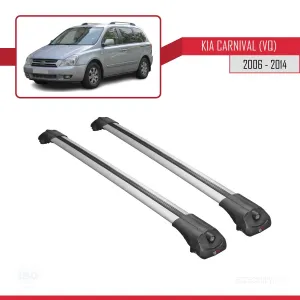 Kia Carnival (VQ) 2006-2014 Arası ile uyumlu ACE-1 Ara Atkı Tavan Barı GRİ thumb 3