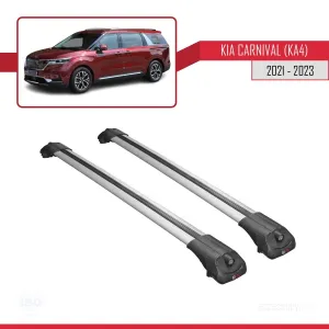 Kia Carnival (KA4) 2021-2023 Arası ile uyumlu ACE-1 Ara Atkı Tavan Barı GRİ thumb 3
