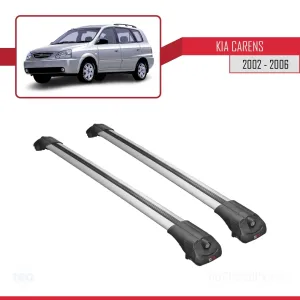 Kia Carens 2002-2006 Arası ile uyumlu ACE-1 Ara Atkı Tavan Barı GRİ thumb 3