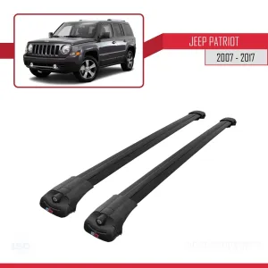 Jeep Patriot 2007-2017 Arası ile uyumlu ACE-1 Ara Atkı Tavan Barı SİYAH thumb 3