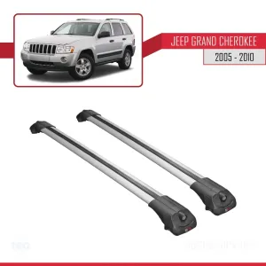 Jeep Grand Cherokee 2005-2010 Arası ile uyumlu ACE-1 Ara Atkı Tavan Barı GRİ thumb 3