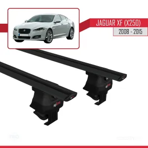 Jaguar XF (X250) 2008-2015 Arası ile uyumlu ACE-4 Ara Atkı Tavan Barı SİYAH thumb 4