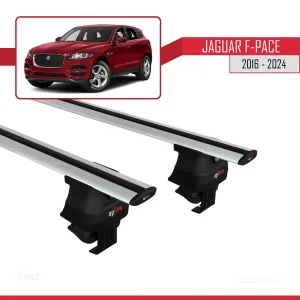 Jaguar F-Pace 2016 ve Sonrası ile uyumlu ACE-4 Ara Atkı Tavan Barı GRİ thumb 3