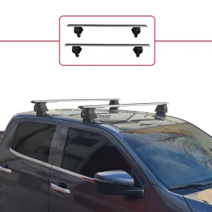 Isuzu D-Max 2019 ve Sonrası ile uyumlu ACE-4 Ara Atkı Tavan Barı GRİ thumb 1
