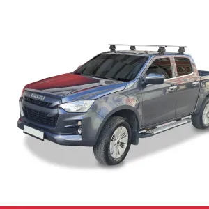 Isuzu D-Max 2019 ve Sonrası ile uyumlu ACE-4 Ara Atkı Tavan Barı GRİ thumb 2