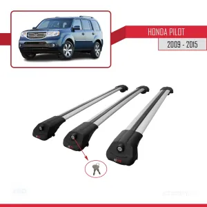 Honda Pilot 2009-2015 Arası ile uyumlu ACE-1 Ara Atkı Tavan Barı GRİ 3 ADET BAR thumb 4