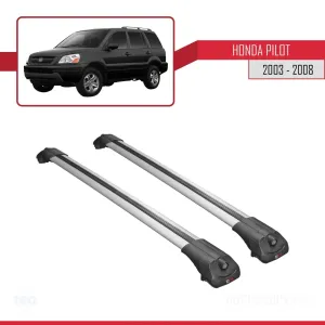 Honda Pilot 2003-2008 Arası ile uyumlu ACE-1 Ara Atkı Tavan Barı GRİ thumb 3
