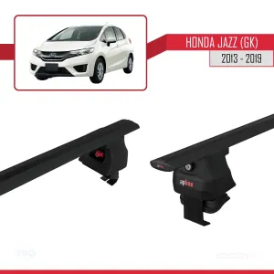 Honda Jazz / Fit (GK) 2013-2019 Arası ile uyumlu ACE-4 Ara Atkı Tavan Barı SİYAH thumb 5