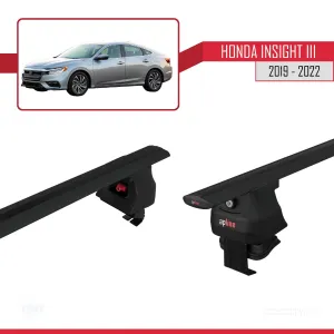 Honda Insight III 2019-2022 Arası ile uyumlu ACE-4 Ara Atkı Tavan Barı SİYAH thumb 5