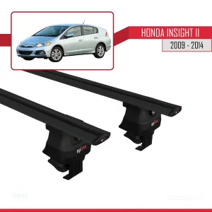 Honda Insight II 2009-2014 Arası ile uyumlu ACE-4 Ara Atkı Tavan Barı SİYAH thumb 4