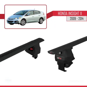 Honda Insight II 2009-2014 Arası ile uyumlu ACE-4 Ara Atkı Tavan Barı SİYAH thumb 5