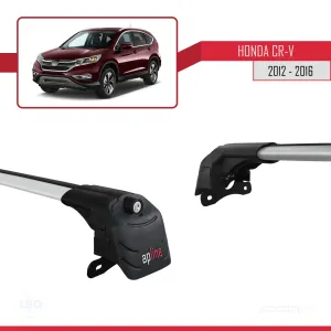 Honda CR-V 2012-2016 Arası ile uyumlu ACE-2 Ara Atkı Tavan Barı GRİ thumb 5